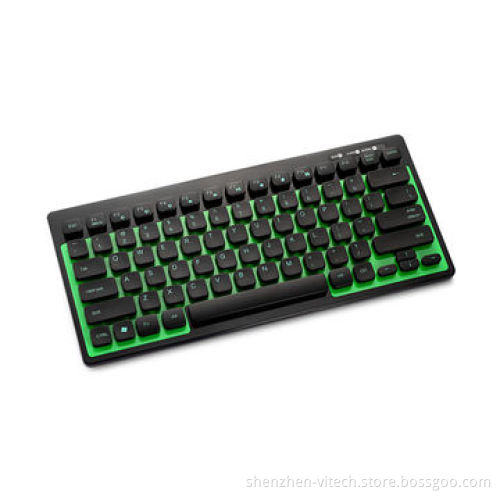 Mini keyboard, 2.4G wireless, mini receiver, fashion and practical design